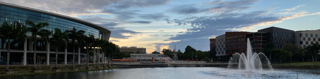 dawn at Lake Osceola